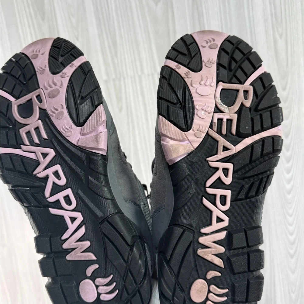 Bearpaw Corsica Women's Waterproof Hiking Winter Boots Size 10 M Gray Purple - Picture 6 of 8